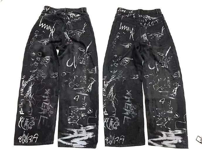 Balenciaga Graffiti Denim