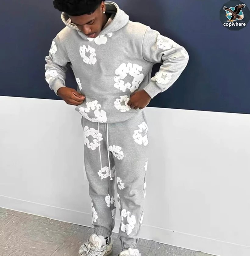 Denim Tears Hoodies Suit