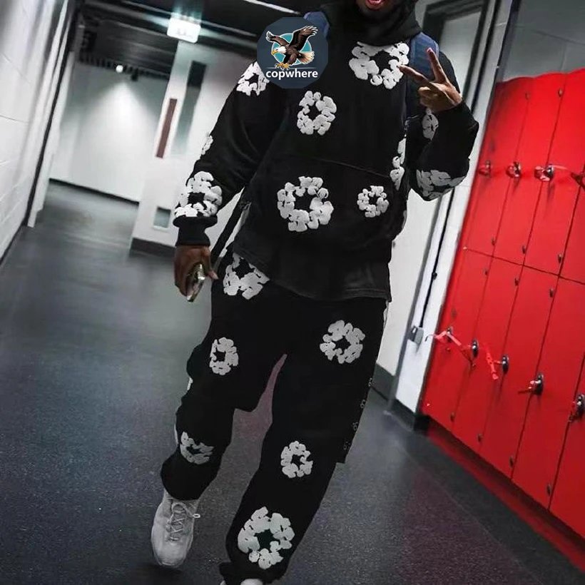 Denim Tears Hoodies Suit