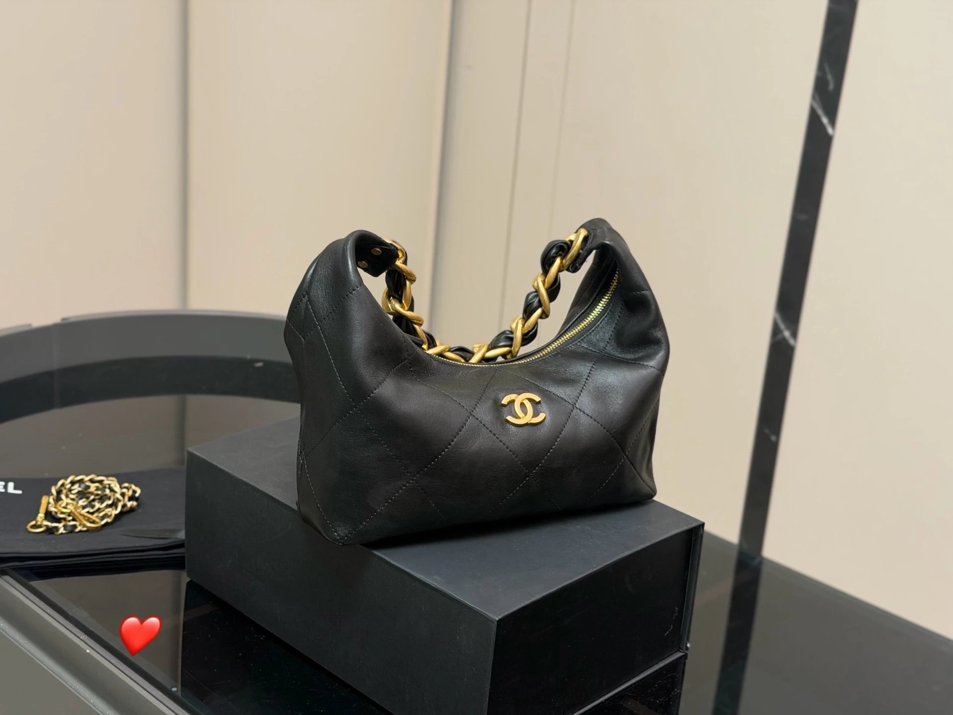 Chanel hobo bag