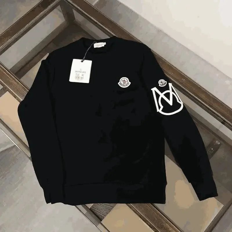 Moncler Black LongSleeve Sweatshirt